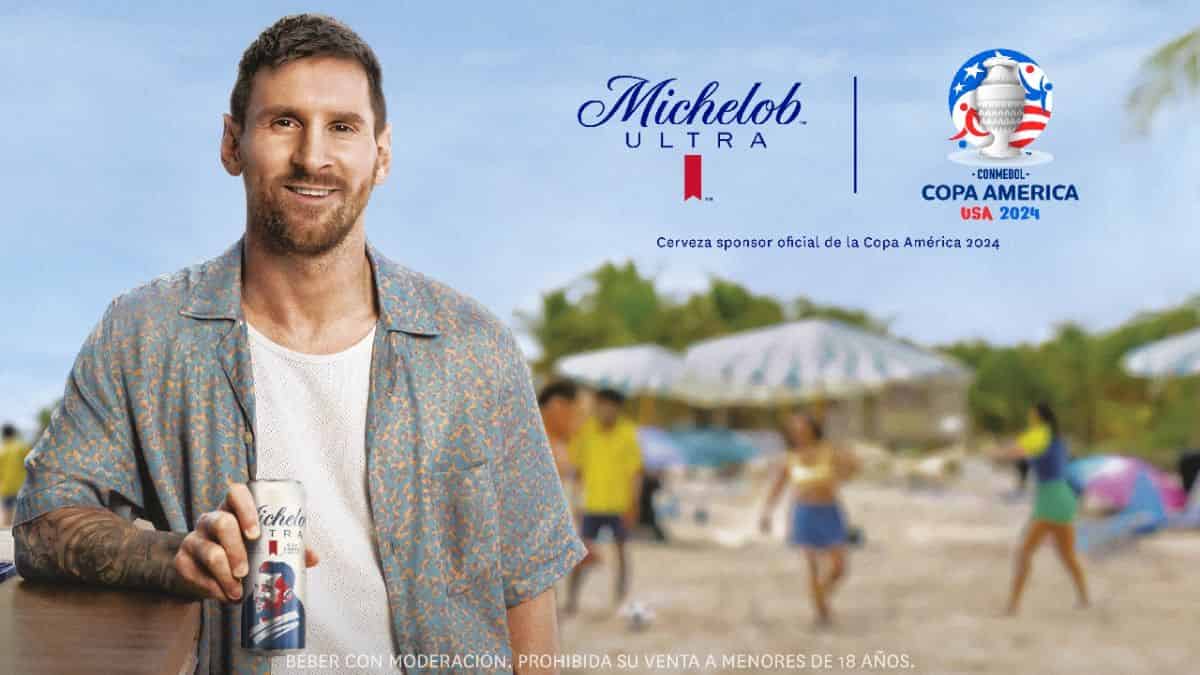Portada de Michelob ULTRA presenta su lata edición limitada con Messi 
