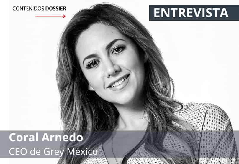 Portada de Coral Arnedo y su viaje de innovación en Grey México