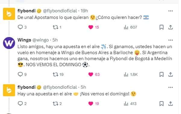 Portada de Flybondi y Wingo hicieron una apuesta, de la mano de Havas Colombia y HOY by Havas Argentina por la final de la Copa América
