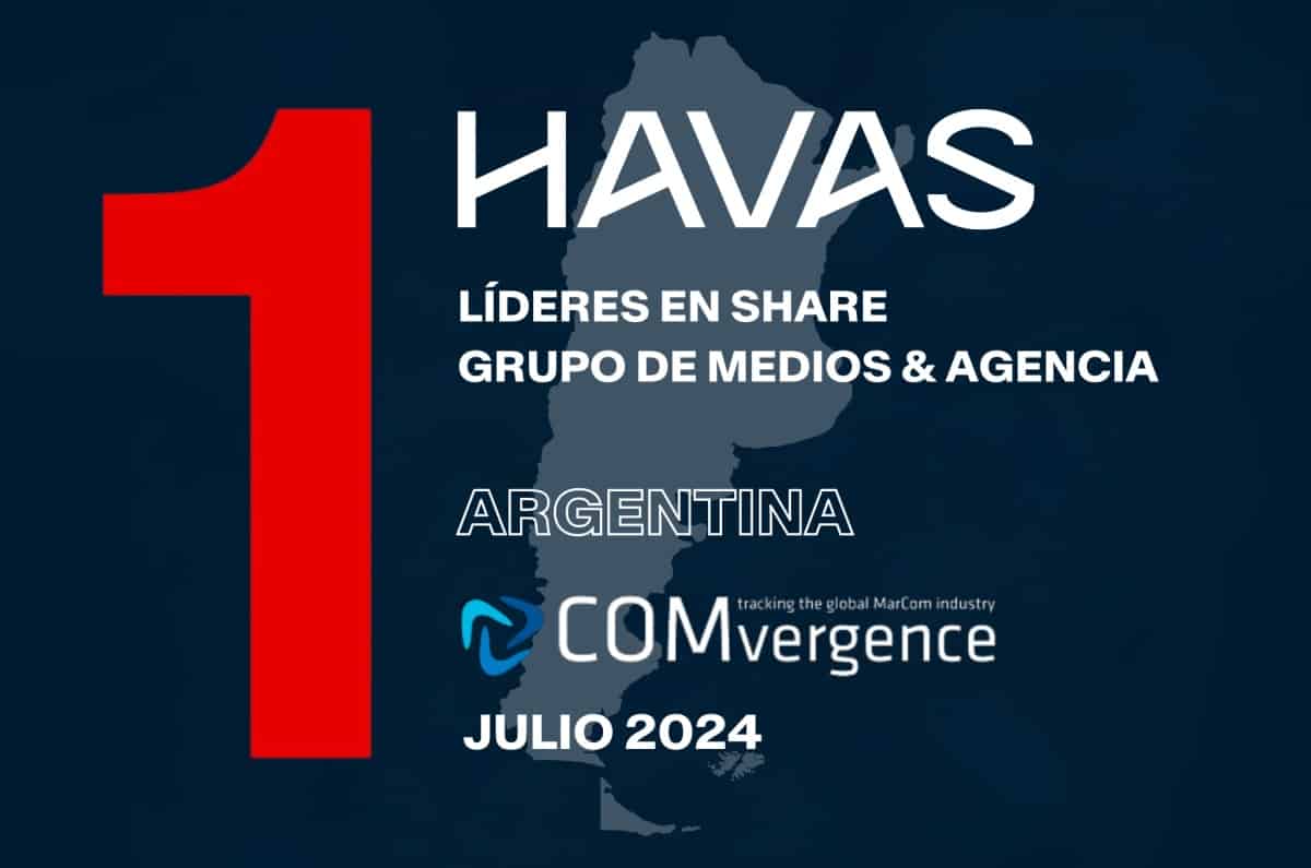 Portada de Havas lidera ranking de share en Argentina según el informe de COMvergence
