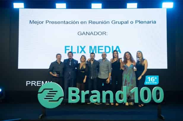 Portada de Flix Media participó en otra edición de Brand100 Argentina