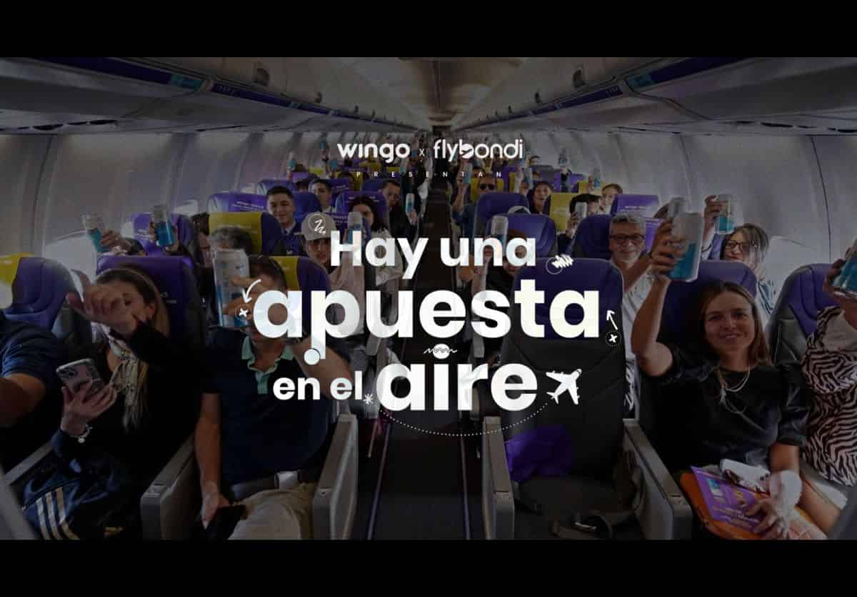 Portada de Wingo le pagó la apuesta a Flybondi tras la final de la Copa América 