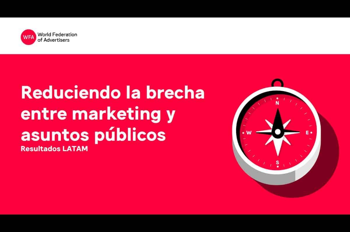 Portada de Un informe de la WFA revela que la brecha entre marketing y asuntos públicos se achicó 