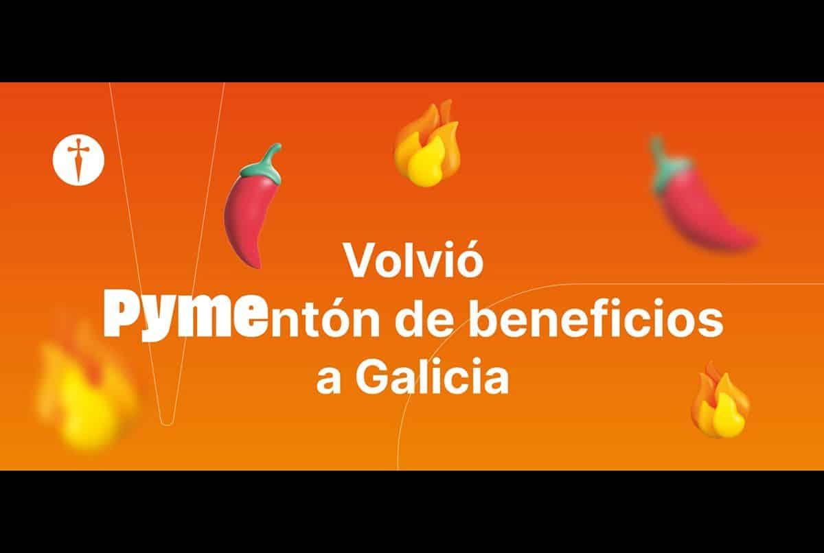 Portada de Galicia lanza la segunda edición de la campaña PYMEntón de beneficios