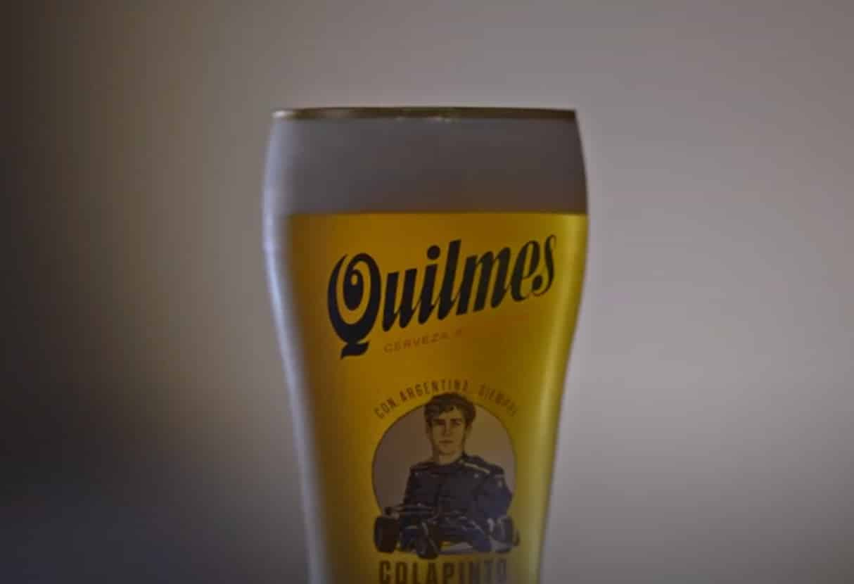 Portada de Quilmes presentó junto a draftLine la "Colapinta"