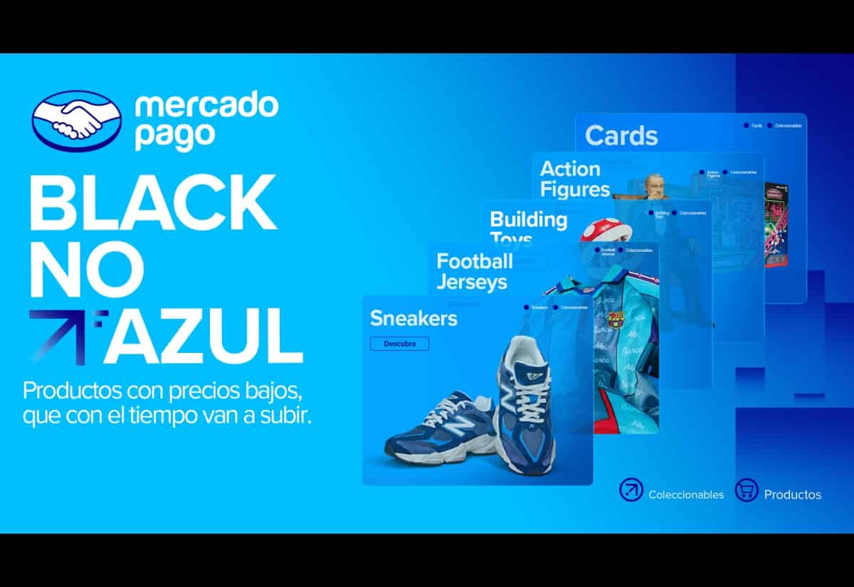 Portada de "Black no Azul": La campaña de GUT San Pablo Para Mercado Pago en el black friday