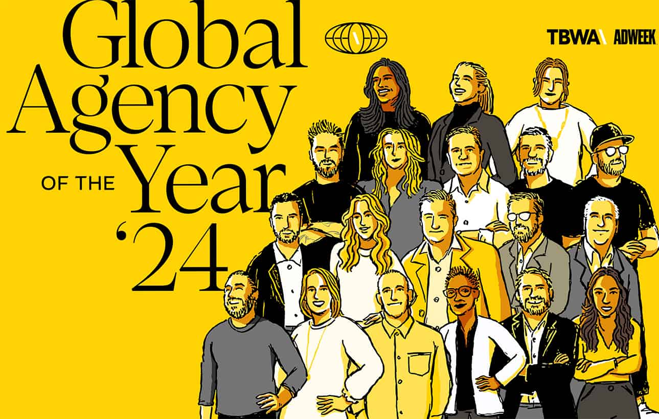 Portada de TBWA es Agencia Global del Año 2024 por Adweek 