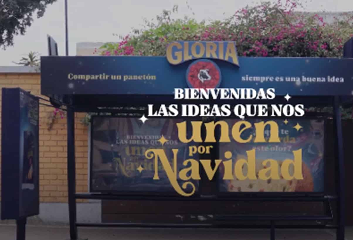 Portada de Perú: Starcom y Gloria dicen “Bienvenidas las ideas que nos unen por Navidad”