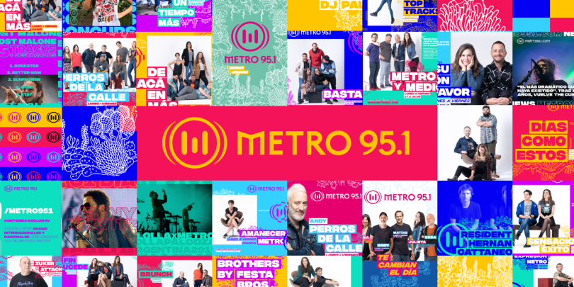 Portada de Metro 95.1 presenta su rebranding y su campaña 2019