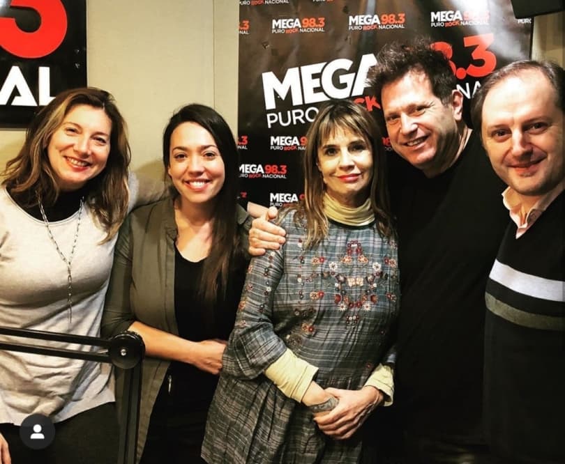 Portada de Fabiana Cantilo visitó "Todo lo demás también" en Mega 98.3