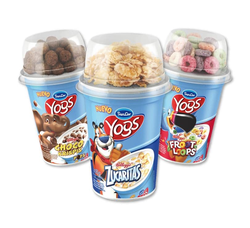 Portada de SanCor Yogs presenta una nueva línea de yogures con cereales Kellogg’s