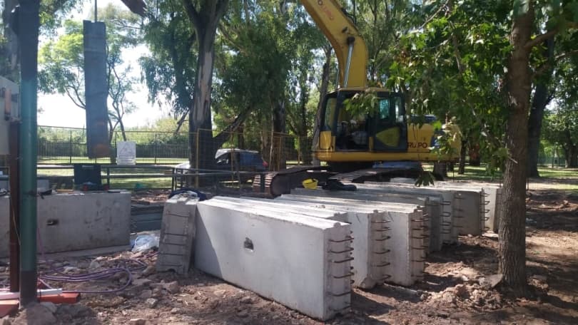 Portada de Con nuevas obras, mejoran la eficiencia del arroyo Medrano