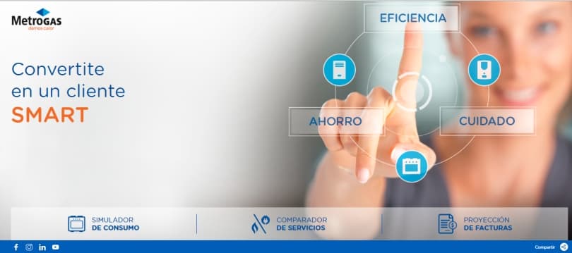 Portada de MetroGAS presenta una nueva herramienta digital que ayuda a los clientes a optimizar el uso de la energía