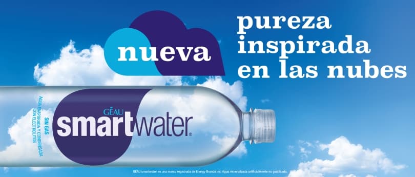 Portada de Coca-Cola presenta la campaña de lanzamiento de GÉAU smartwater en Argentina