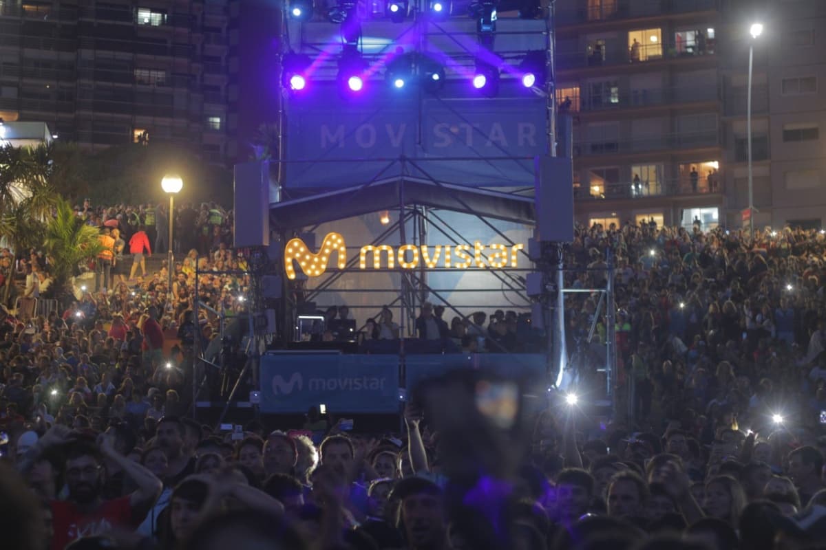 Portada de Mega transmitió en vivo el Movistar Fri Music en Mar Del Plata