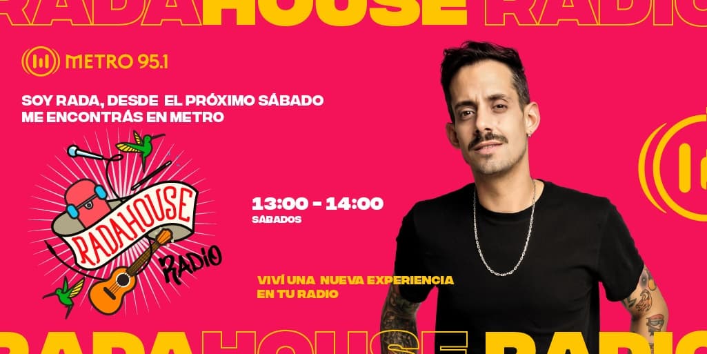 Portada de Llega Radahouse Radio a Metro