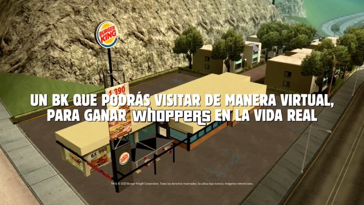 Portada de Burger King invita a regresar virtualmente a la casa del Whopper durante la cuarentena