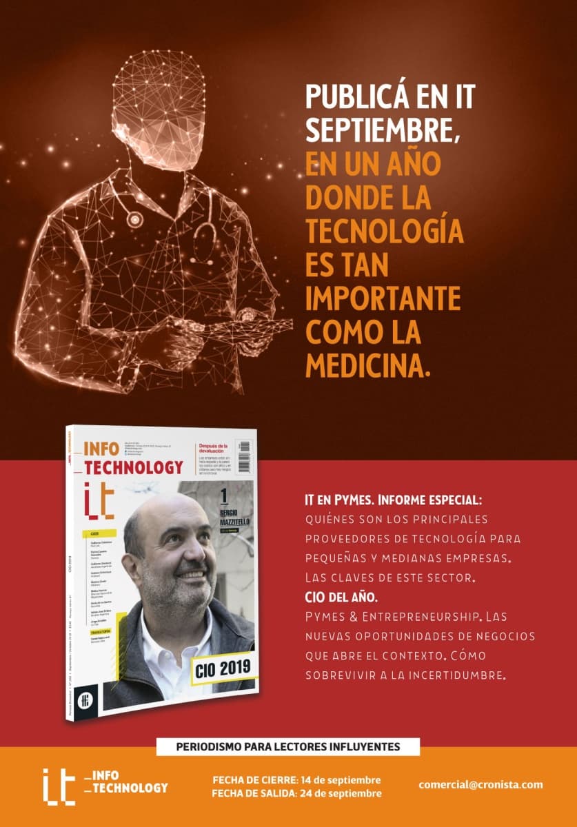 Portada de Infotechnology publica su especial CIO del año