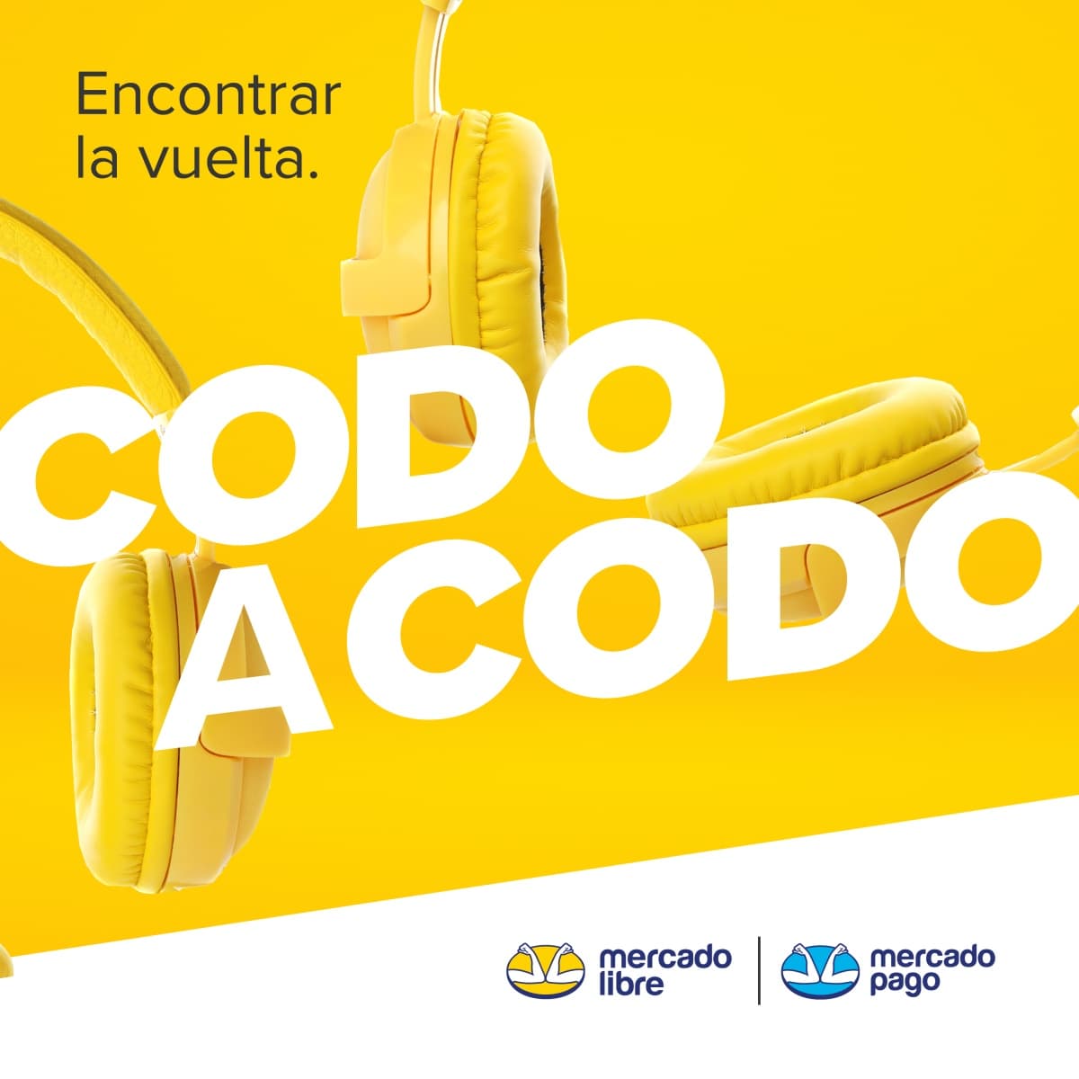 Portada de Mercado Libre presenta su podcast: Codo a Codo, encontrar la vuelta