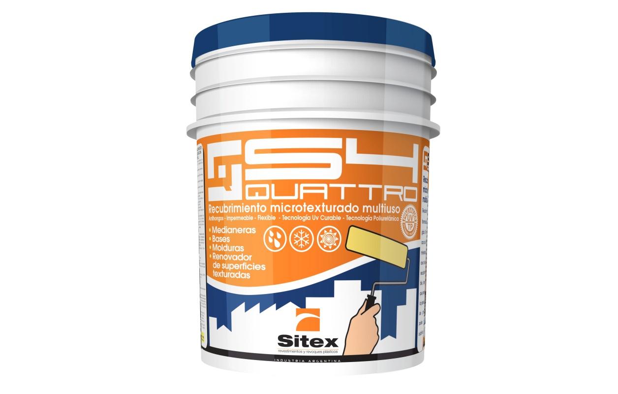 Portada de Sitex presenta “S-Quattro”, recubrimiento microtexturado para exteriores