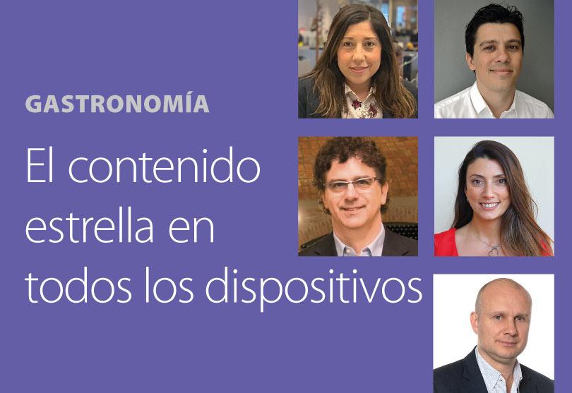 Portada de Contenido Dossier Multiplataforma: Gastronomía,  el contenido estrella en todos los dispositivos