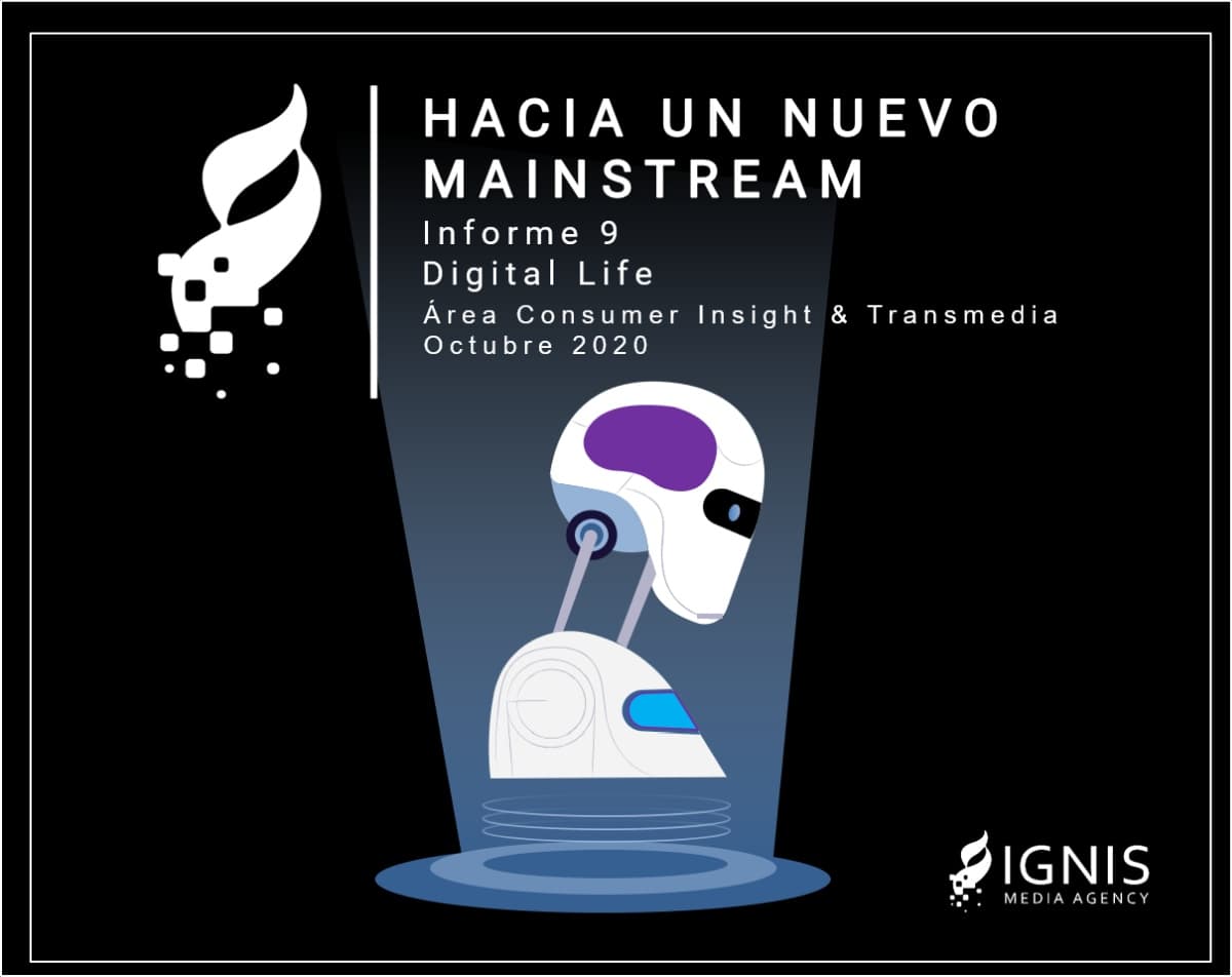 Portada de Covid: Hacia un nuevo mainstream, nuevo informe de Ignis