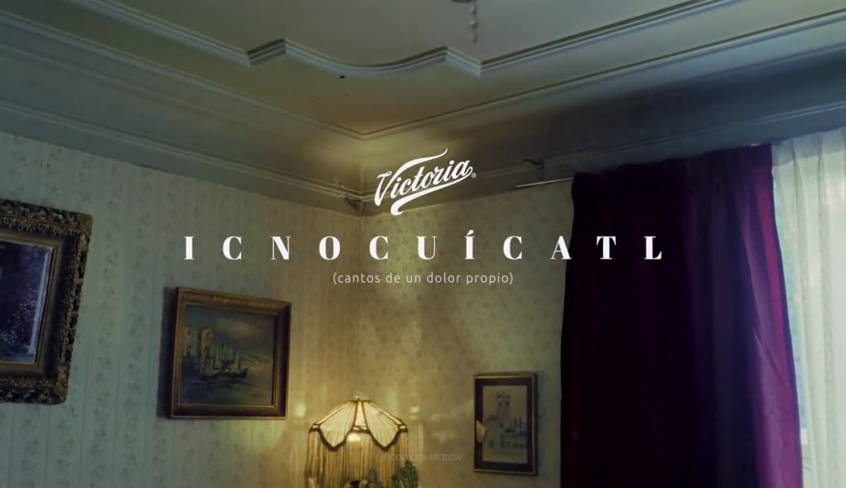 Portada de “Icnocuícatl”, lo nuevo de Cerveza Victoria & Ogilvy México