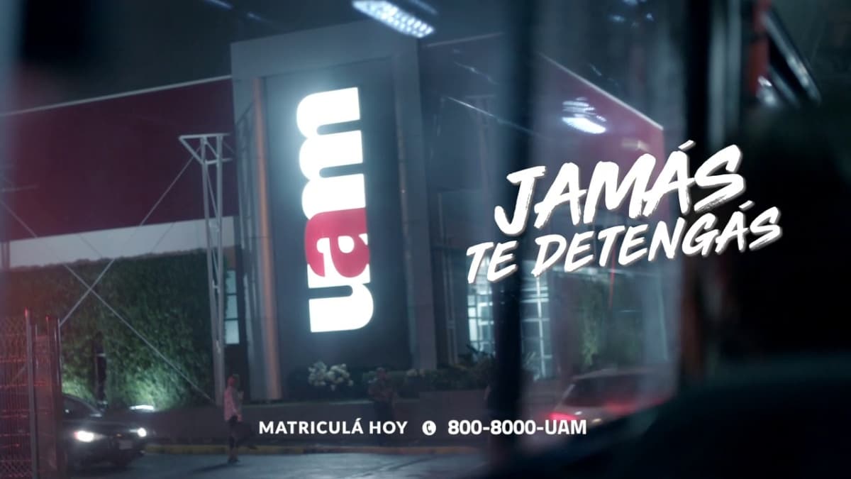 Portada de Havas Costa Rica presenta "Jamás te detengás", nueva campaña para Universidad Americana (UAM) 