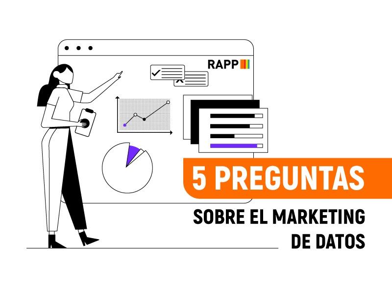 Portada de Cinco preguntas sobre el marketing de datos 