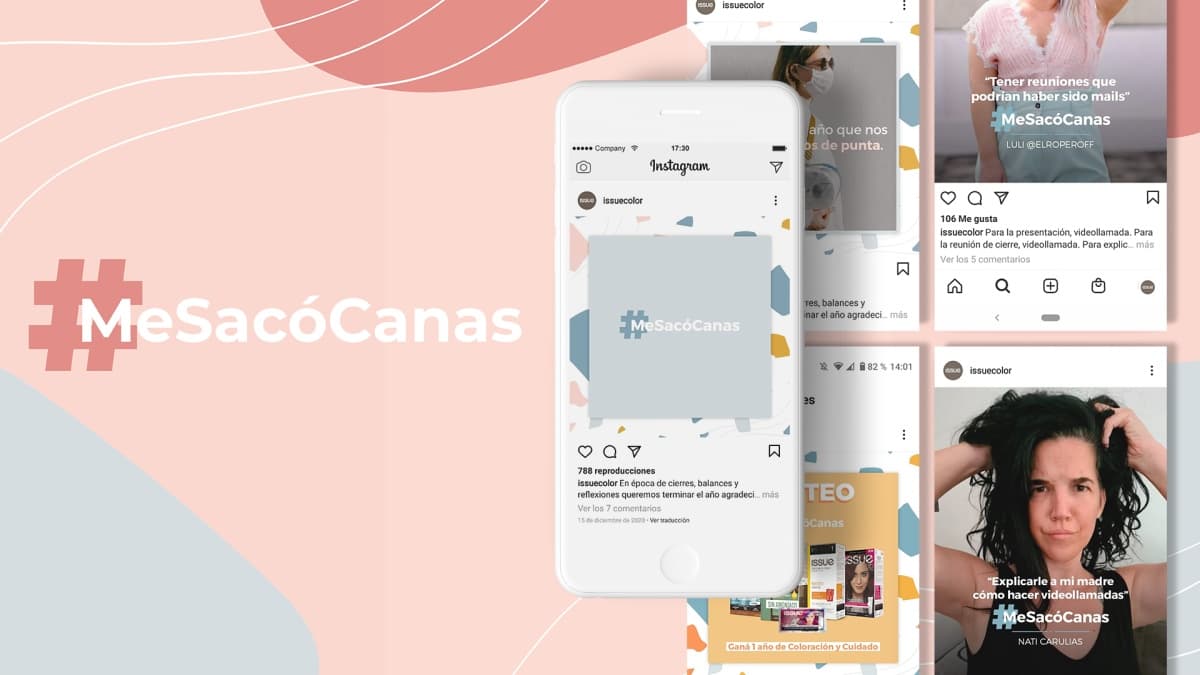 Portada de #MeSacóCanas, la campaña con la que Issue y WILD FI despidieron el 2020