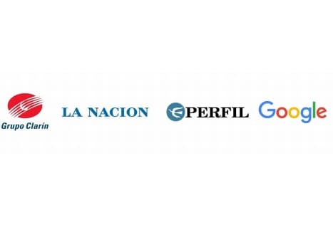 Portada de Grupo Clarín, La Nación, Editorial Perfil y Google firman un acuerdo para que el contenido de sus medios esté disponible en Google News Showcase