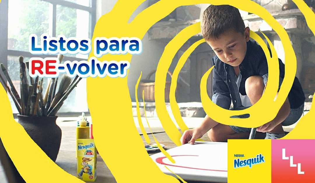 Portada de Vuelta a clases: Lanzallamas y Nesquik crean "Re-Volver"