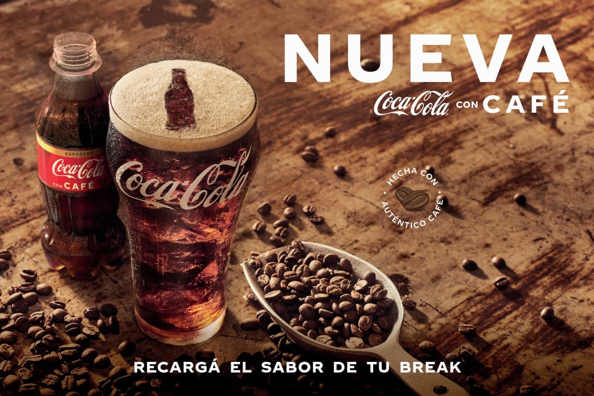 Portada de La campaña de lanzamiento de la nueva Coca-Cola con Café