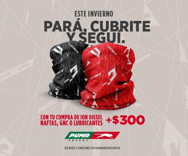 Portada de Puma Energy presentó “Pará, Cubrite y Seguí”, su promo invierno 2021