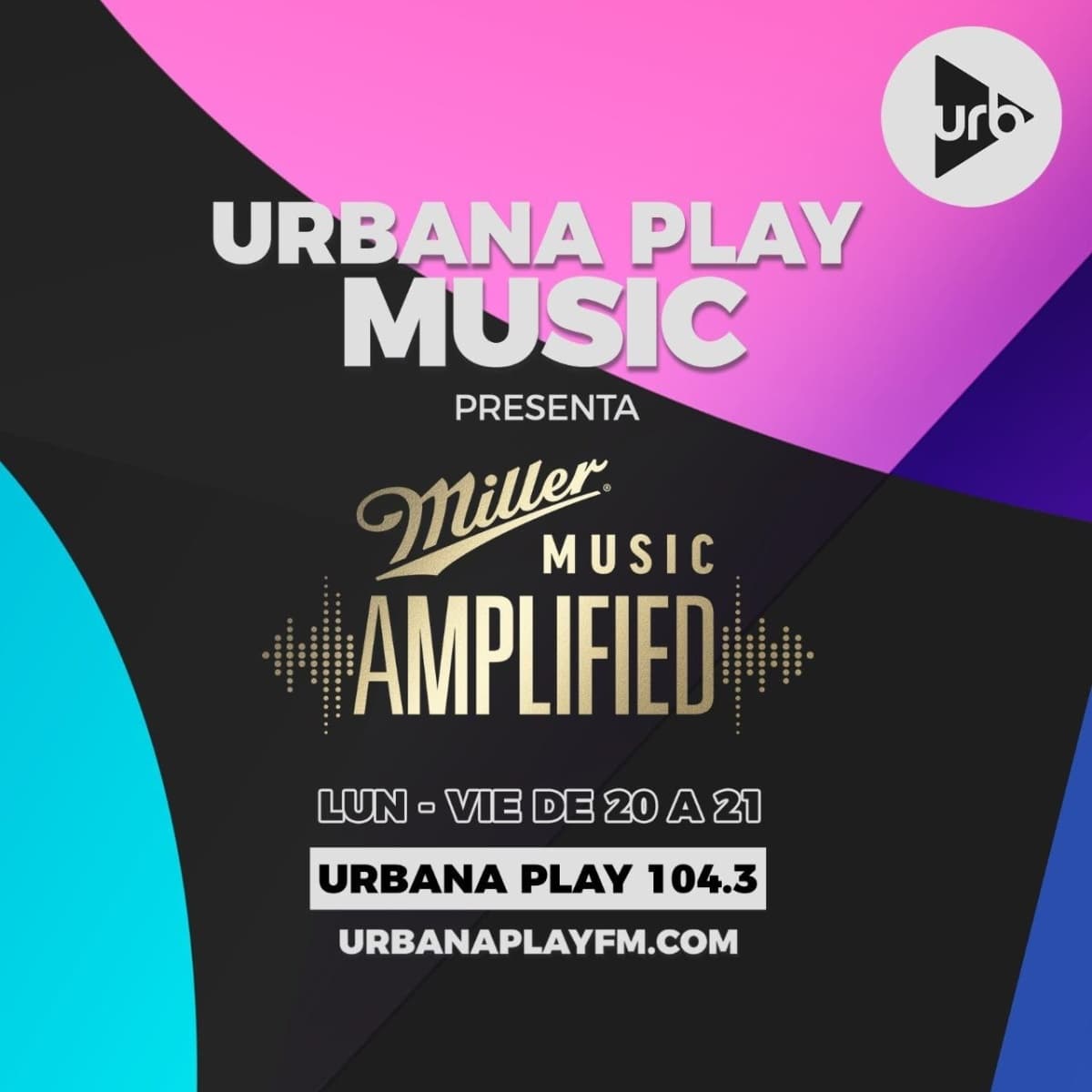 Portada de Miller Music Amplified en Urbana Play