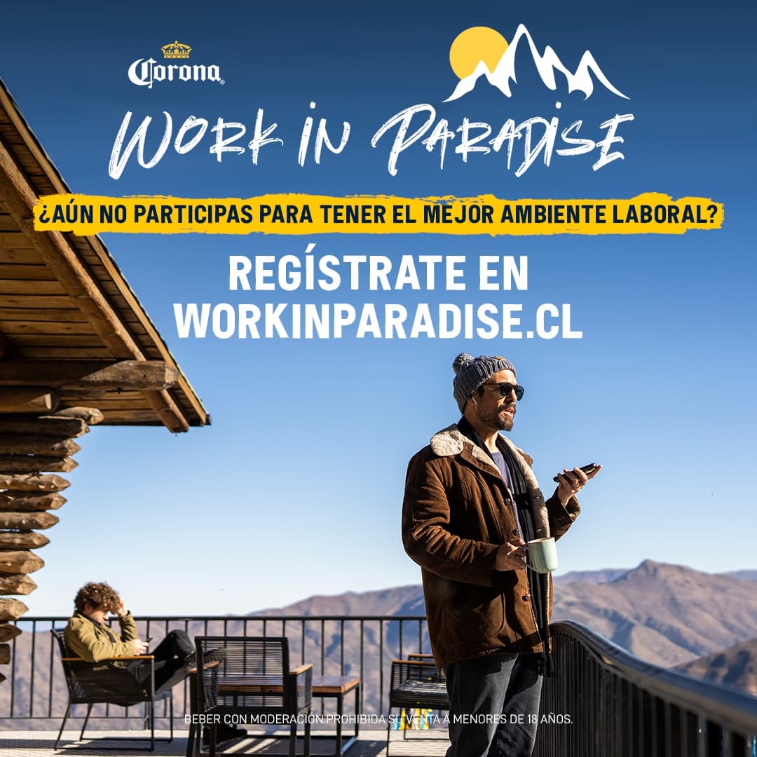 Portada de “Work In Paradise”, nueva campaña de agencia WILD FI y Cerveza Corona que redefine el teletrabajo