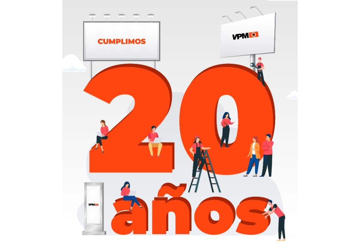 Portada de VPM celebra 20 años