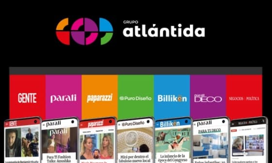 Portada de Grupo Atlántida, destacado en el ranking de Comscore