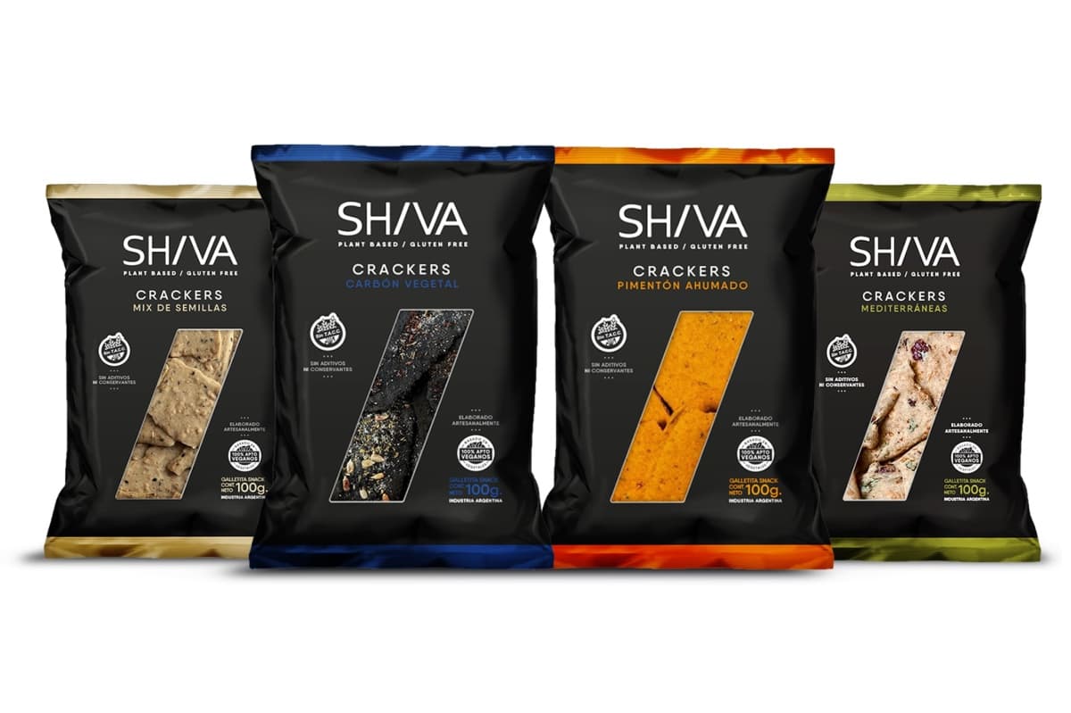 Portada de Shiva, un nuevo snack sin gluten y a base de plantas