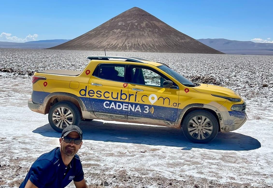 Portada de Cadena 3 recorrió 5000 km con “Descubrí Aventura" por el NOA a bordo de la nueva Fiat Toro