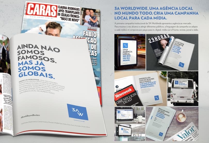 Portada de 3A Worldwide lanza una campaña “local” para cada medio