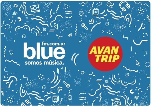 Portada de Llegaron los Avantips a Blue 100.7