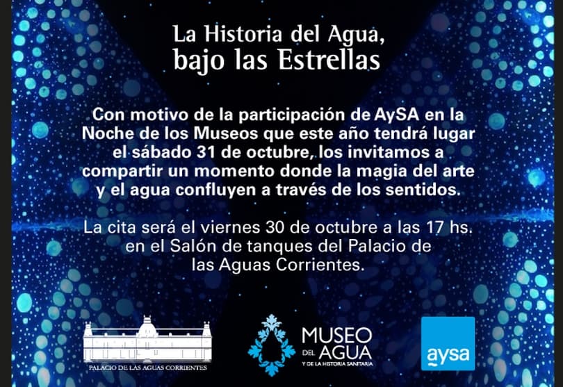 Portada de Gyula Kosice e Instagram, las novedades de AySA en la Noche los Museos