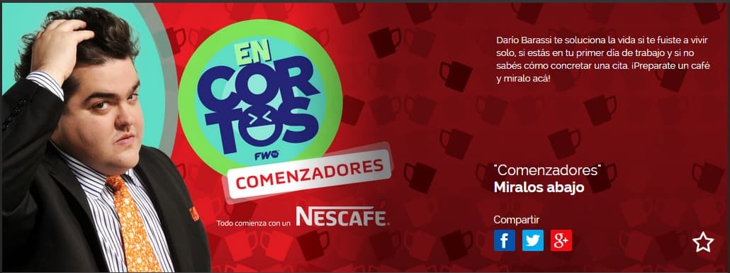 Portada de Mindshare y GroupM Entertainment producen para Nestle el primer branded content de FWTV