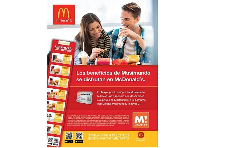 Portada de Arthur Newton realiza alianza entre Musimundo y McDonald's