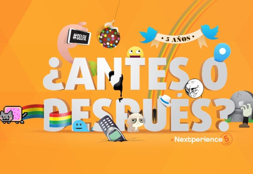 Portada de Nextperience festeja su aniversario con un sitio web lúdico