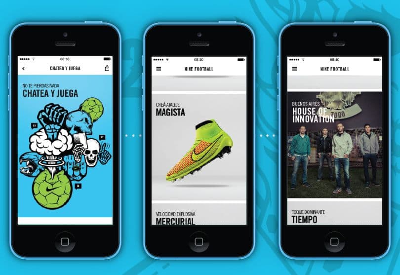 Portada de Nike presenta “Nike Fútbol APP”