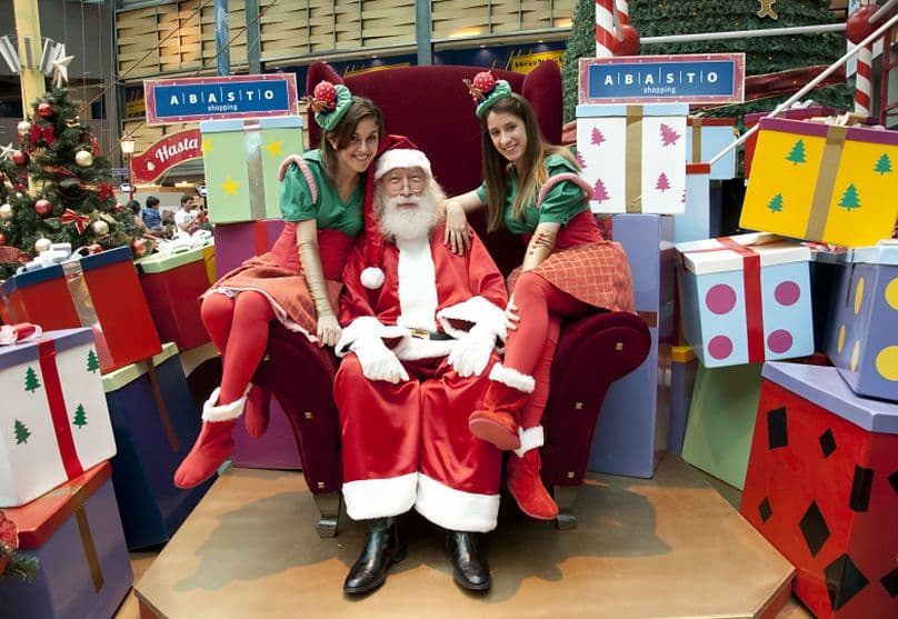 Portada de Papá Noel llegó a los Shoppings de APSA