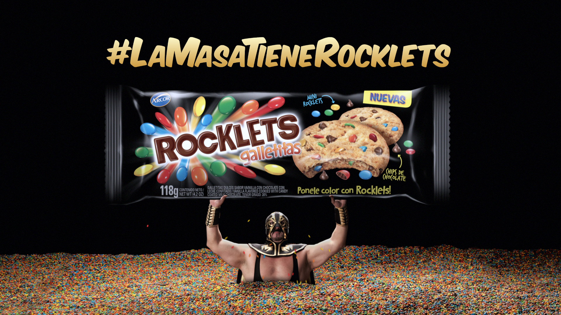 Portada de Arcor presenta la campaña de lanzamiento de las nuevas galletitas Rocklets