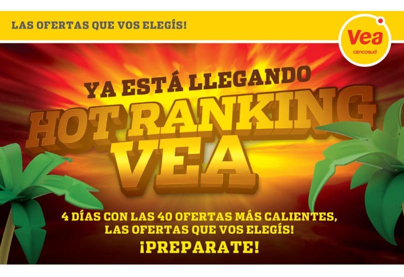 Portada de Llega el Hot Ranking de Vea 